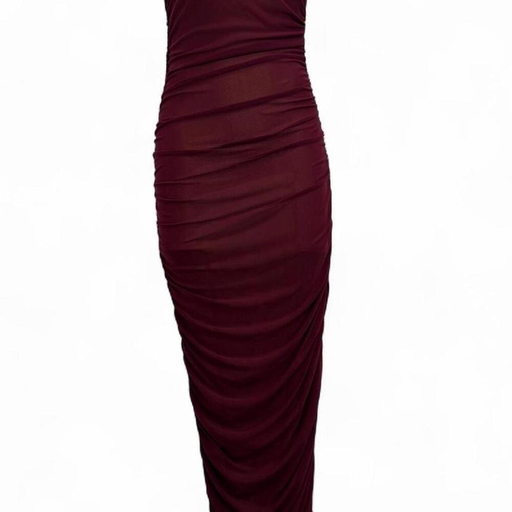 Superdown Revolve Shelley Maxi Dress in wine red - Picture 4 of 6